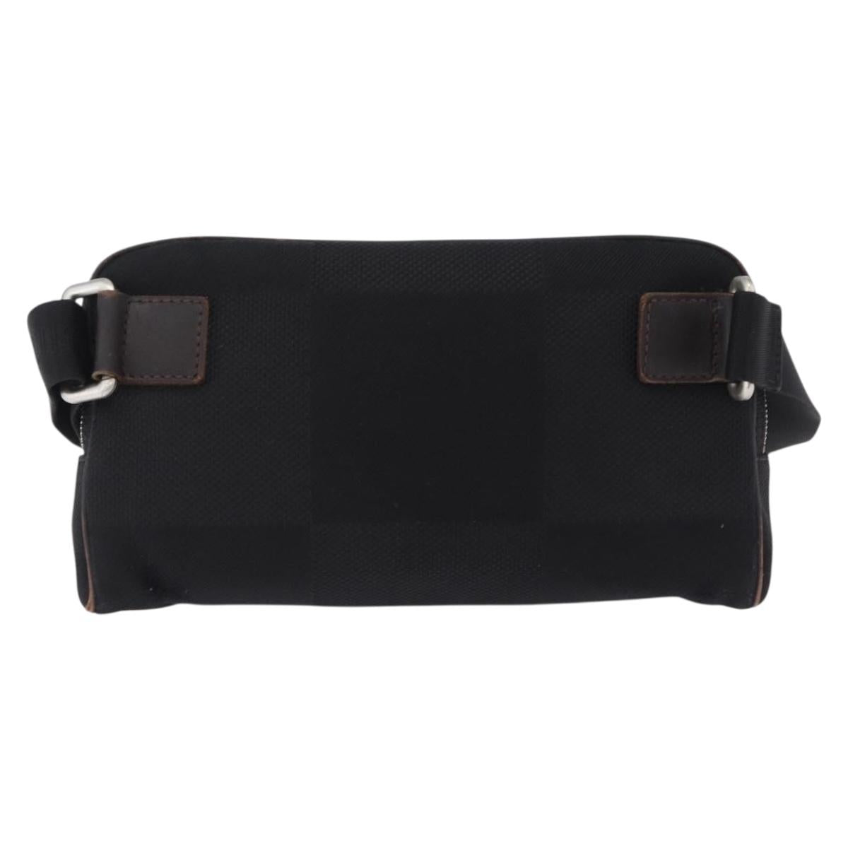 LOUIS VUITTON Damier Geant Acrobat Shoulder Bag Canvas Black M93620 Auth BA15710