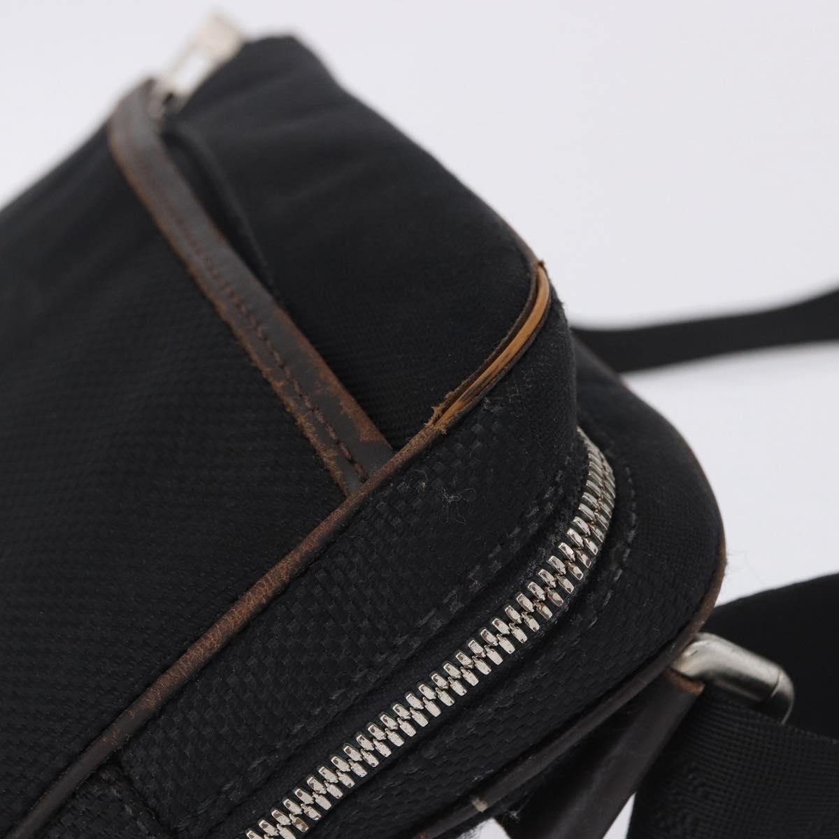 LOUIS VUITTON Damier Geant Acrobat Shoulder Bag Canvas Black M93620 Auth BA15710