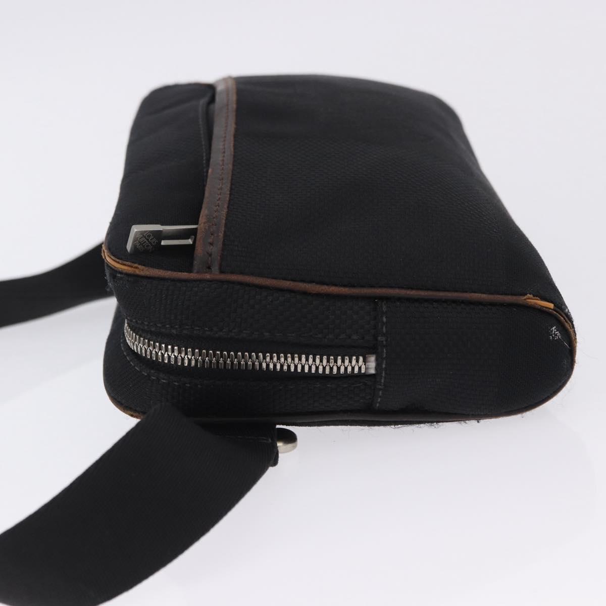 LOUIS VUITTON Damier Geant Acrobat Shoulder Bag Canvas Black M93620 Auth BA15710