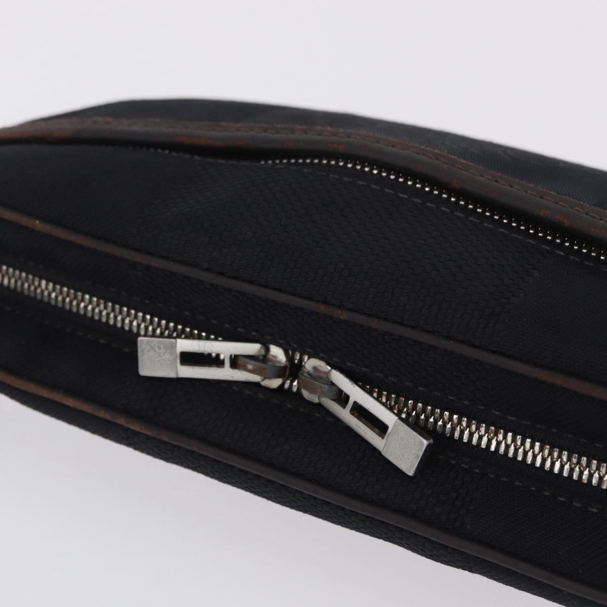 LOUIS VUITTON Damier Geant Acrobat Shoulder Bag Canvas Black M93620 Auth BA15710