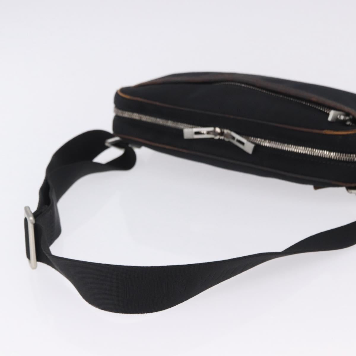 LOUIS VUITTON Damier Geant Acrobat Shoulder Bag Canvas Black M93620 Auth BA15710