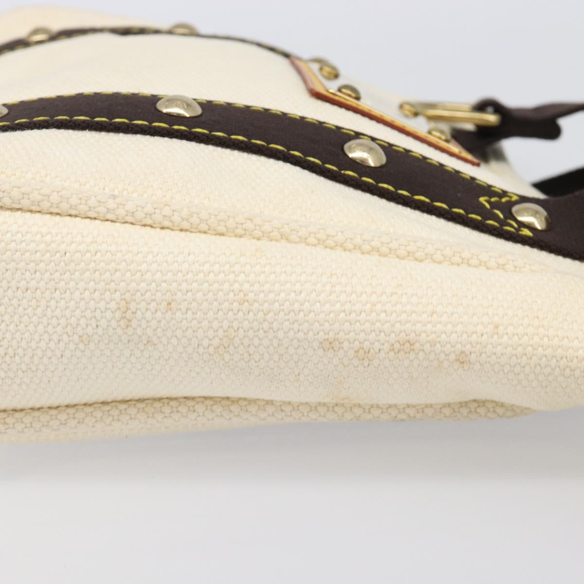LOUIS VUITTON Antigua Cabas PM Hand Bag Black Beige M40039 LV Auth BA15712