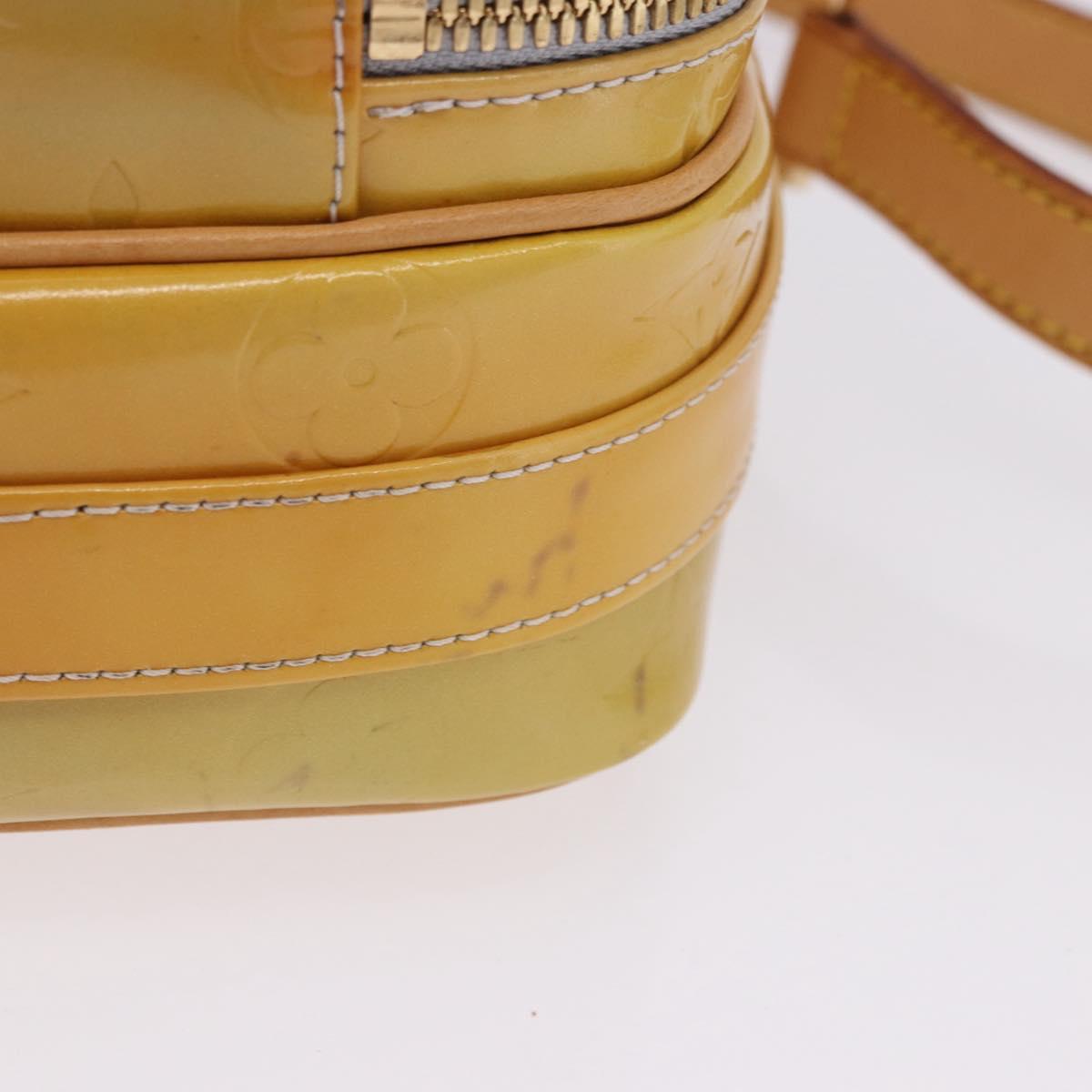 LOUIS VUITTON Monogram Vernis Wooster Shoulder Bag Gris M91036 LV Auth BA15713