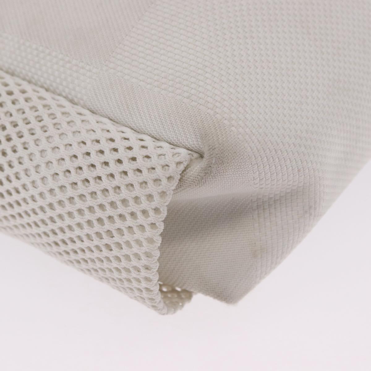 LOUIS VUITTON Damier Geant LV Cup Weatherly Bag White M80637 LV Auth BA15715