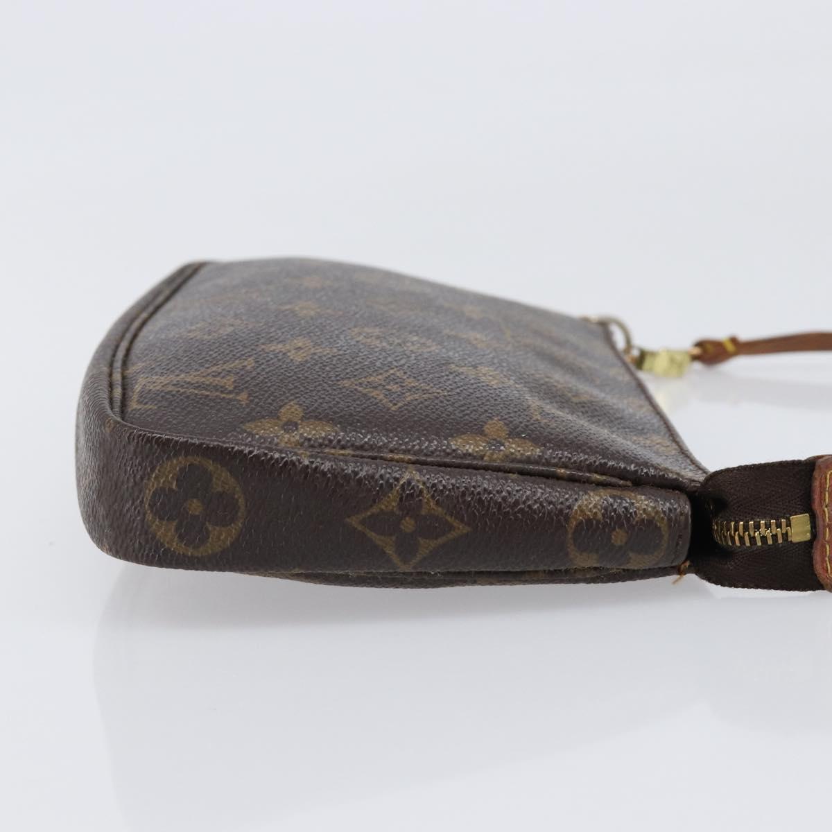 LOUIS VUITTON Monogram Pochette Accessoires Pouch M51980 LV Auth BA15721