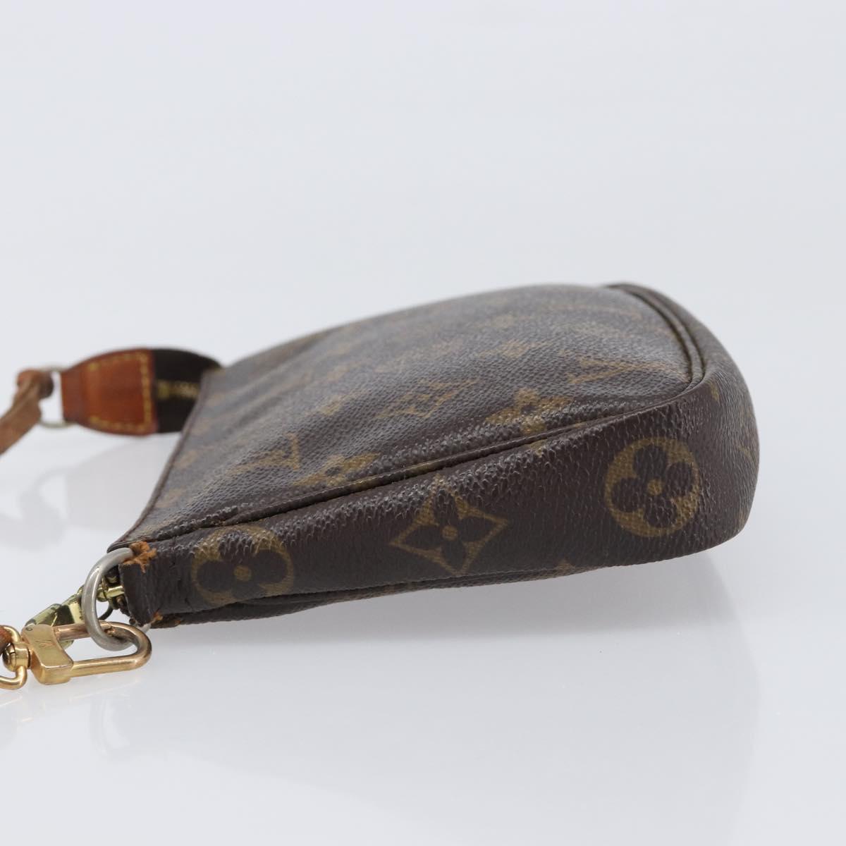 LOUIS VUITTON Monogram Pochette Accessoires Pouch M51980 LV Auth BA15721
