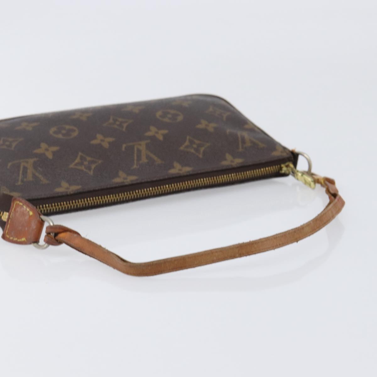 LOUIS VUITTON Monogram Pochette Accessoires Pouch M51980 LV Auth BA15721