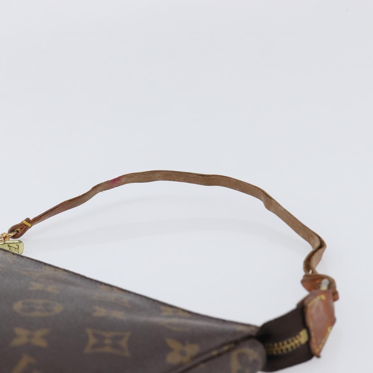 LOUIS VUITTON Monogram Pochette Accessoires Pouch M51980 LV Auth BA15721