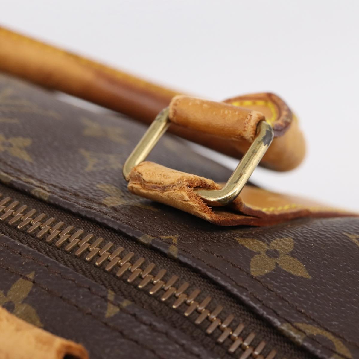 LOUIS VUITTON Monogram Keepall Bandouliere 60 Boston Bag M41412 LV Auth BA15722