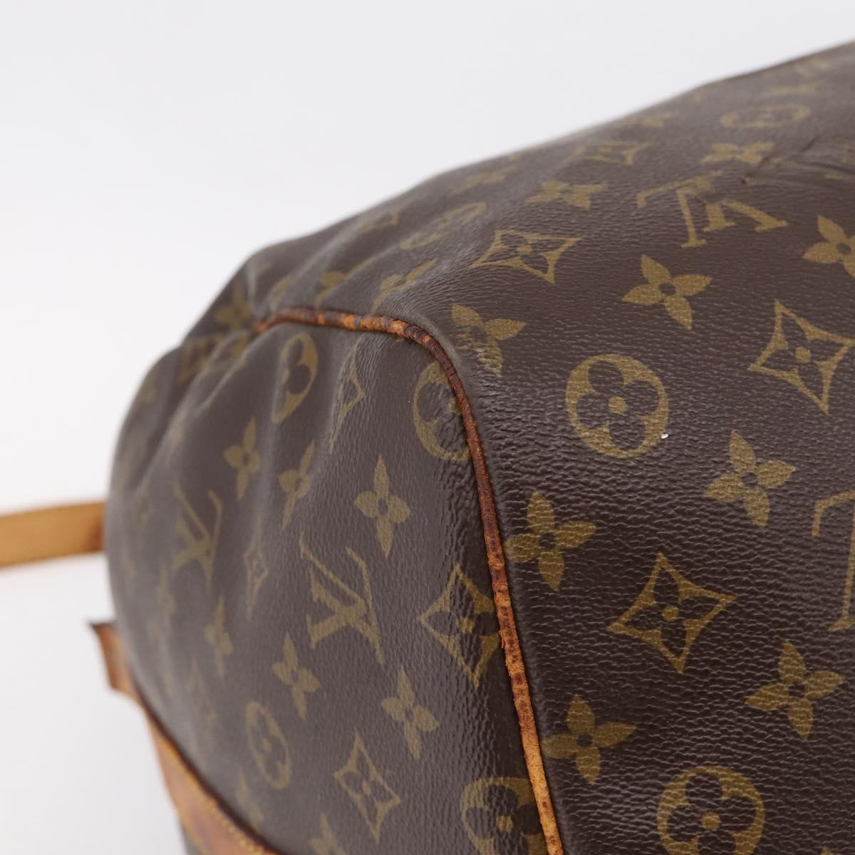 LOUIS VUITTON Monogram Keepall Bandouliere 60 Boston Bag M41412 LV Auth BA15722