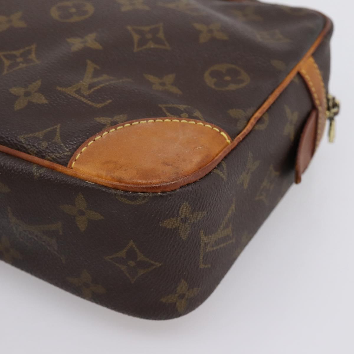 LOUIS VUITTON Monogram Compiegne 28 Clutch Bag M51845 LV Auth BA15723