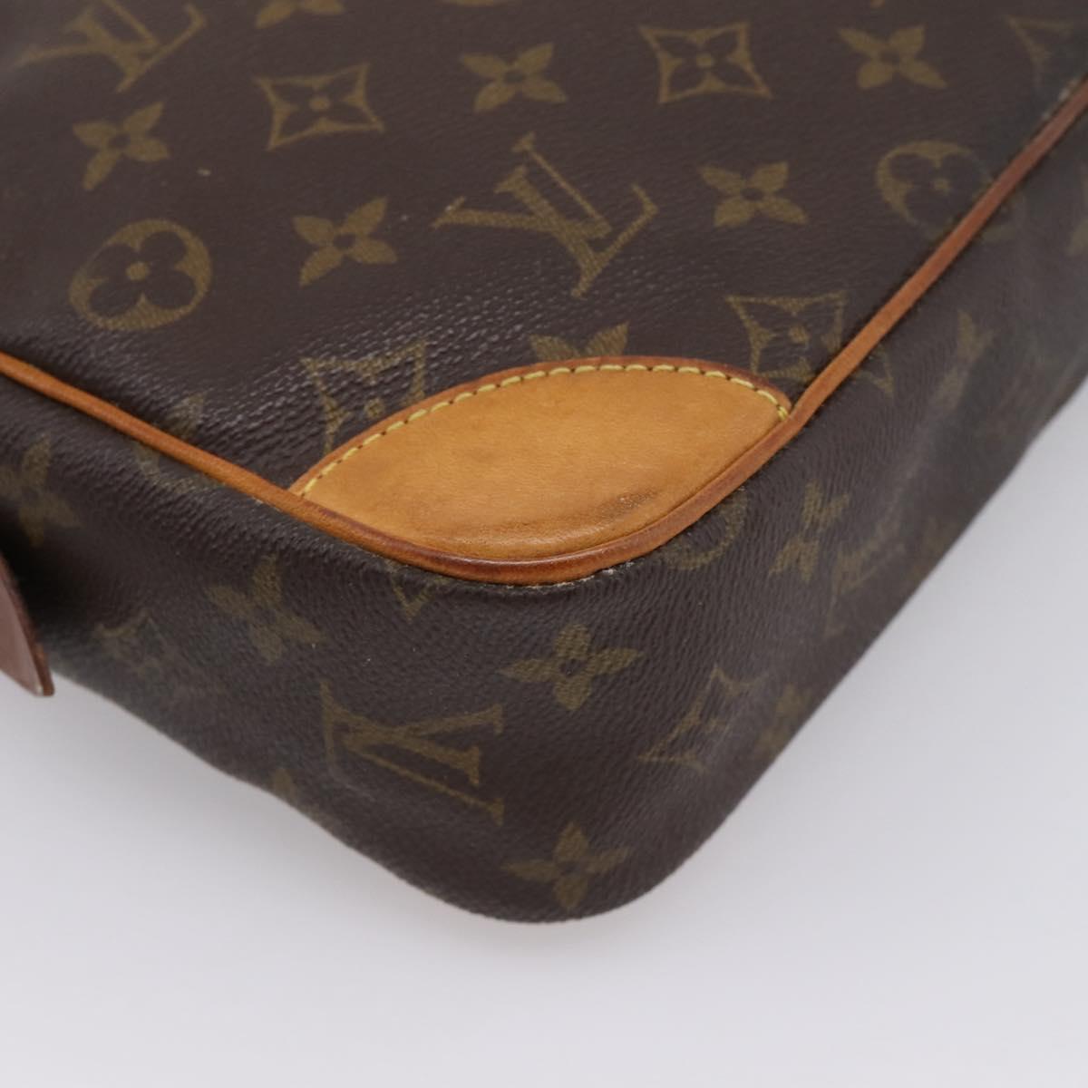 LOUIS VUITTON Monogram Compiegne 28 Clutch Bag M51845 LV Auth BA15723
