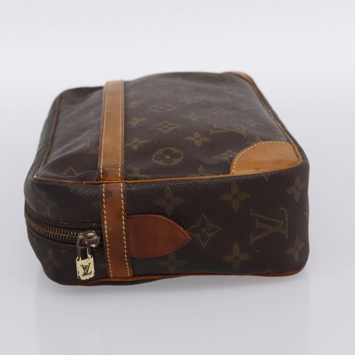 LOUIS VUITTON Monogram Compiegne 28 Clutch Bag M51845 LV Auth BA15723