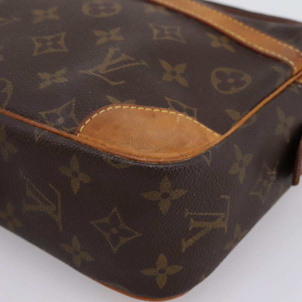 LOUIS VUITTON Monogram Compiegne 28 Clutch Bag M51845 LV Auth BA15723