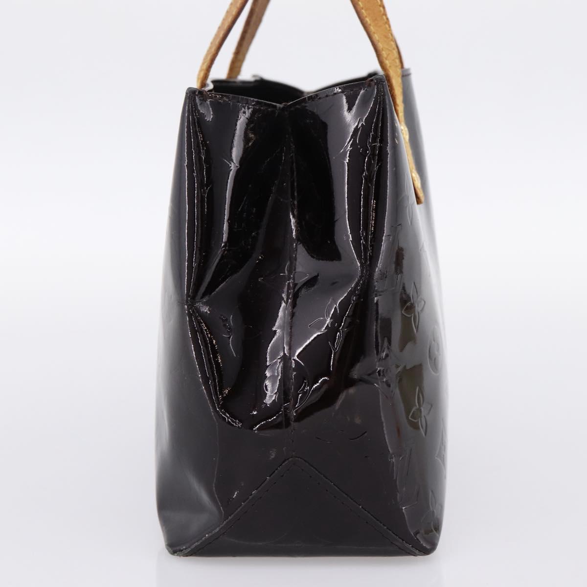 LOUIS VUITTON Monogram Vernis Reade PM Hand Bag Amarante M91993 LV Auth BA15724