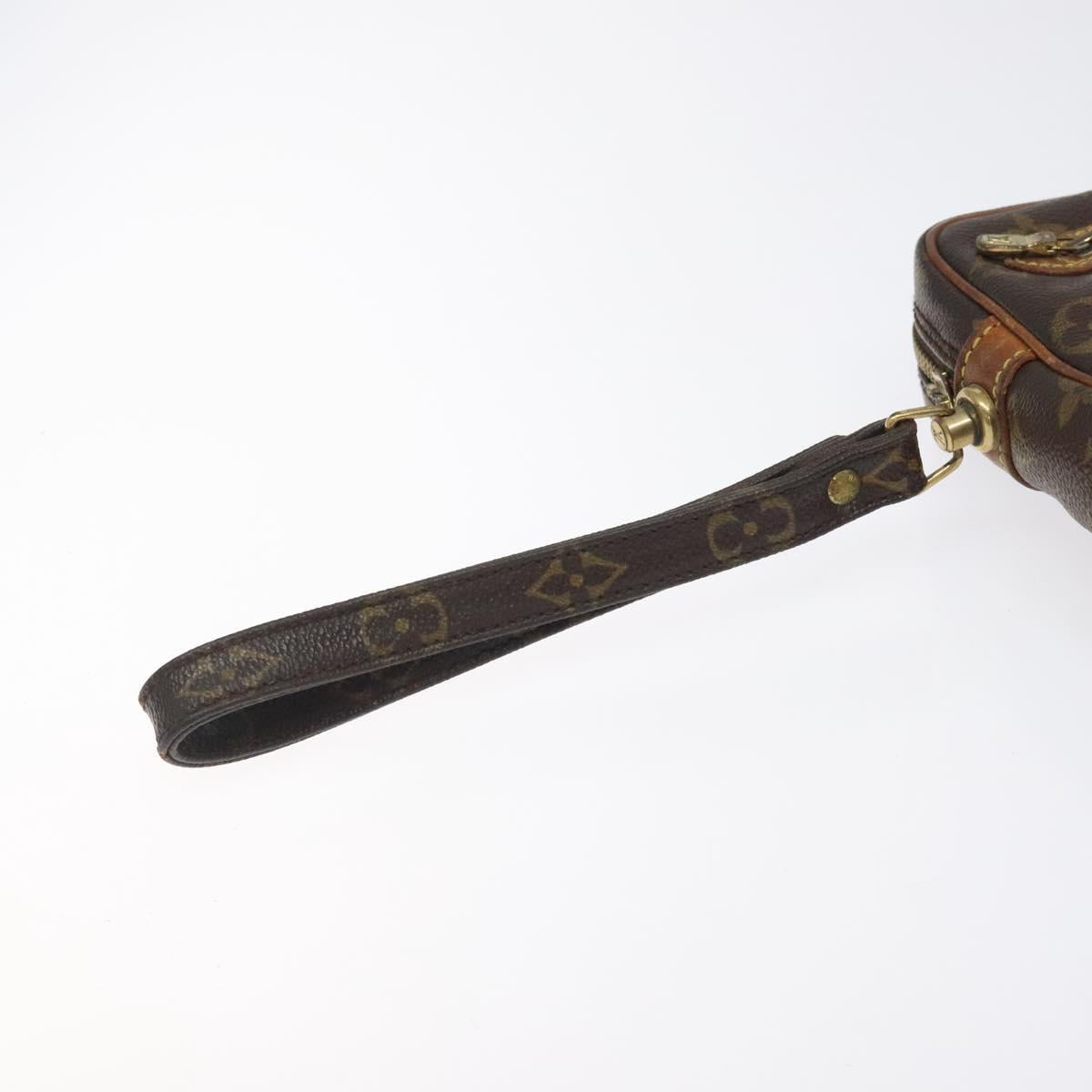 LOUIS VUITTON Monogram Marly Dragonne GM Clutch Bag M51825 LV Auth BA1573