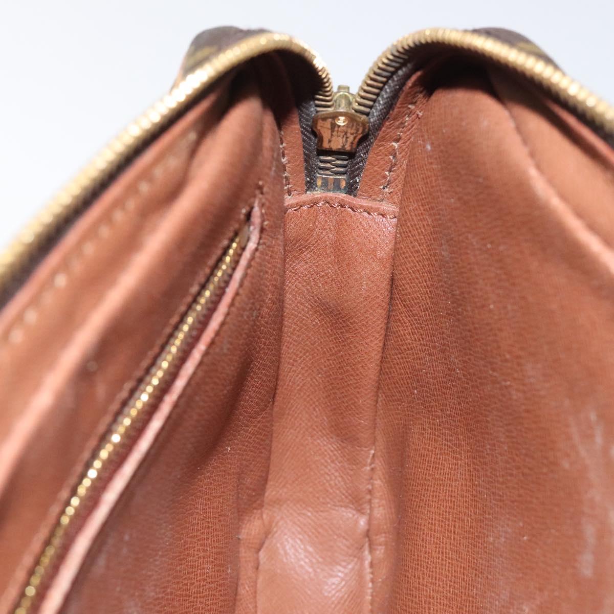 LOUIS VUITTON Monogram Marly Dragonne GM Clutch Bag M51825 LV Auth BA1573