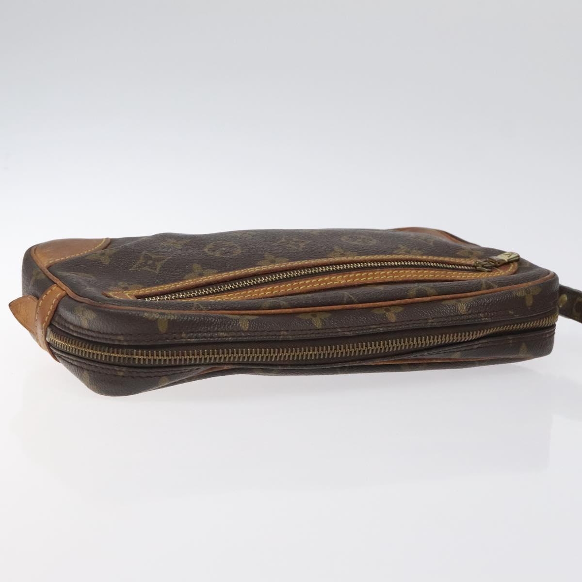 LOUIS VUITTON Monogram Marly Dragonne GM Clutch Bag M51825 LV Auth BA1573