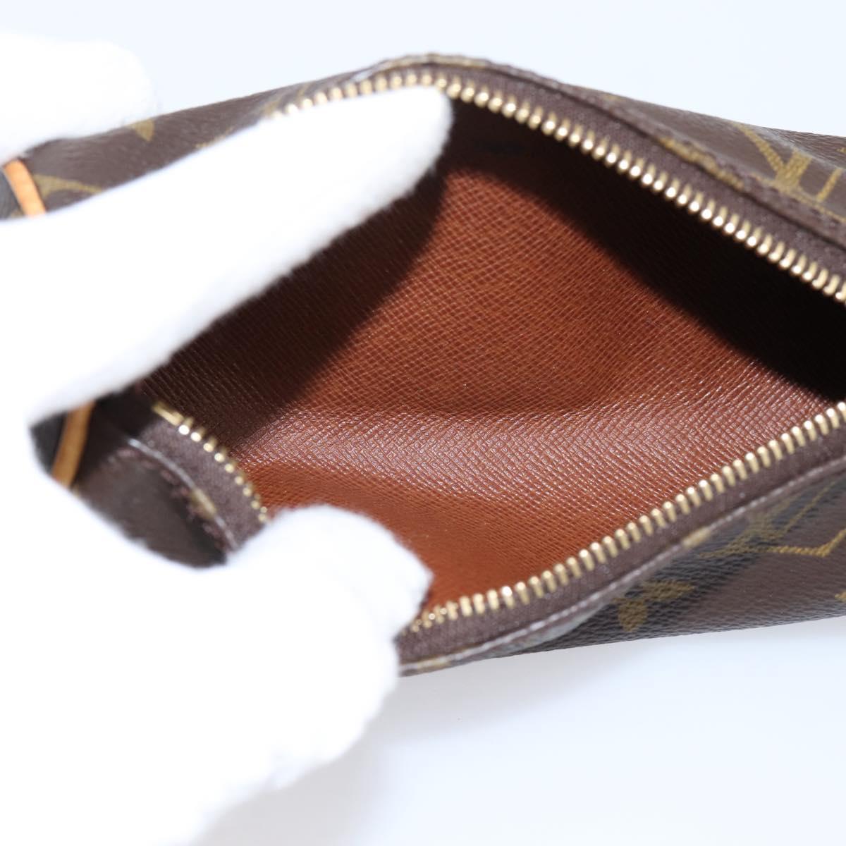 LOUIS VUITTON Monogram Papillon Pouch LV Auth BA15730