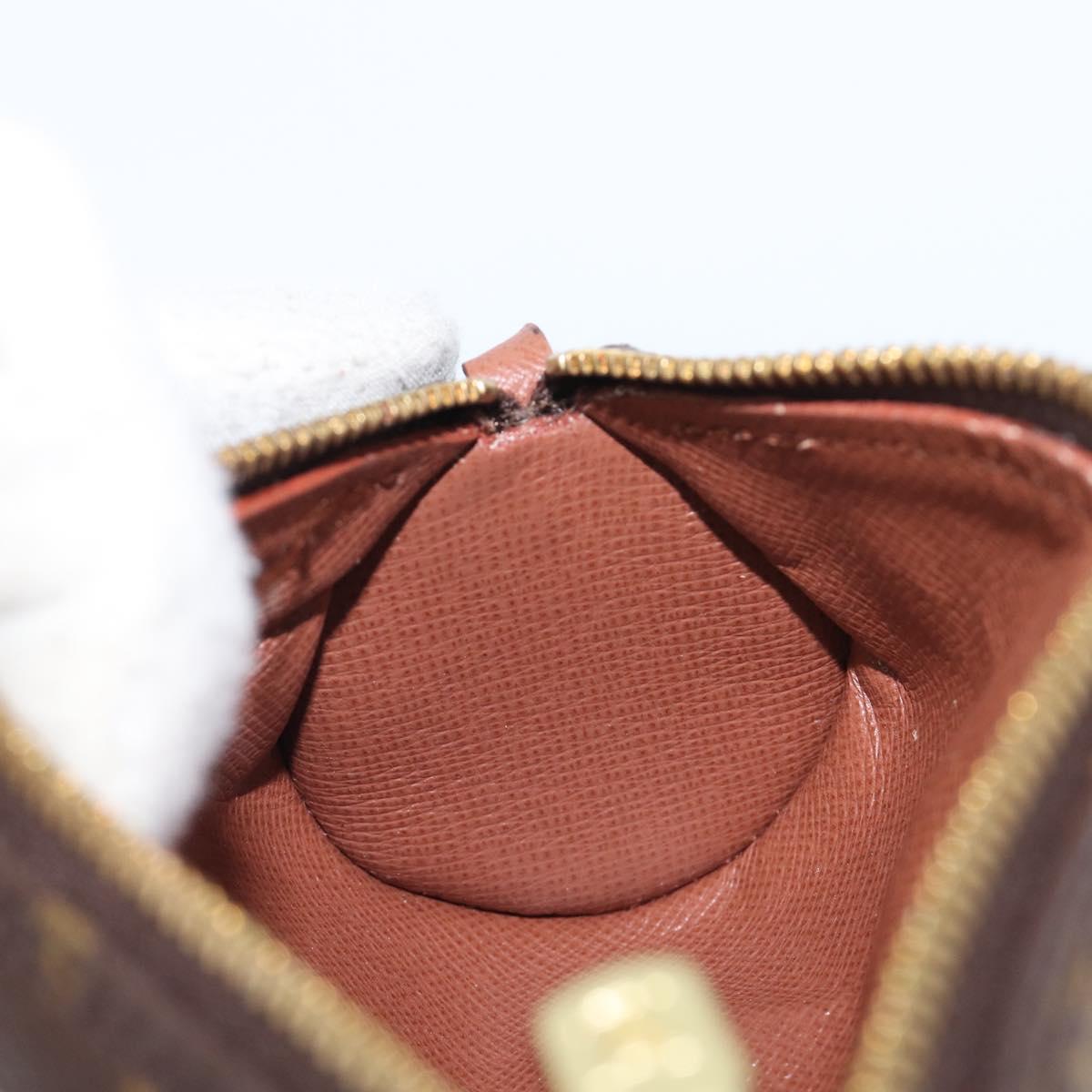 LOUIS VUITTON Monogram Papillon Pouch LV Auth BA15731