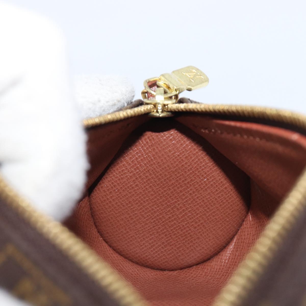 LOUIS VUITTON Monogram Papillon Pouch LV Auth BA15731