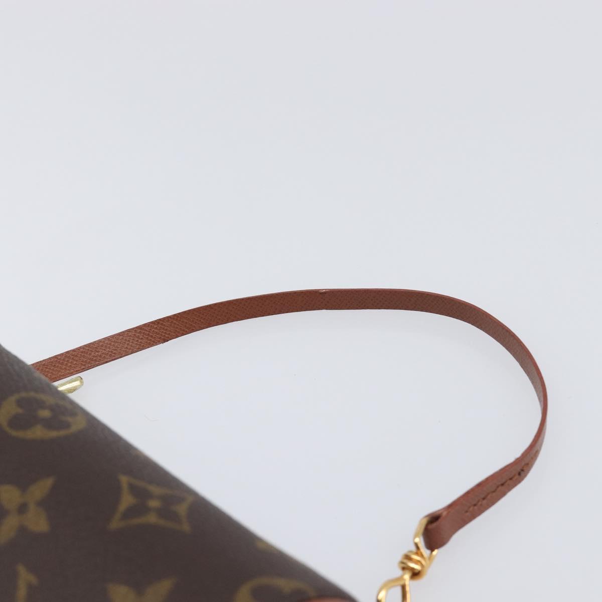 LOUIS VUITTON Monogram Papillon Pouch LV Auth BA15731