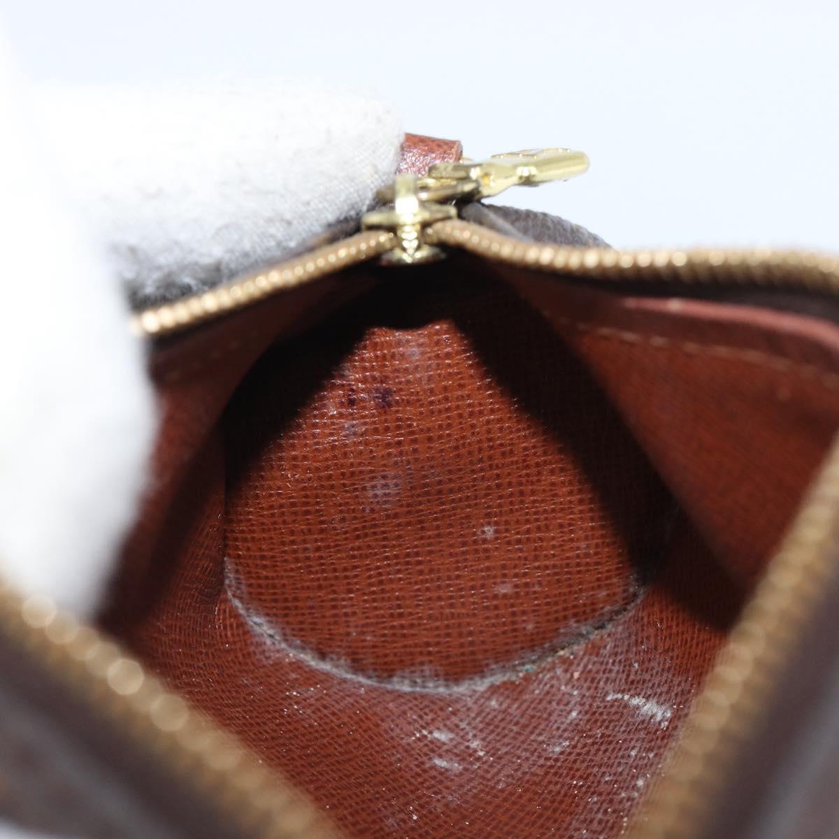 LOUIS VUITTON Monogram Papillon Pouch LV Auth BA15732