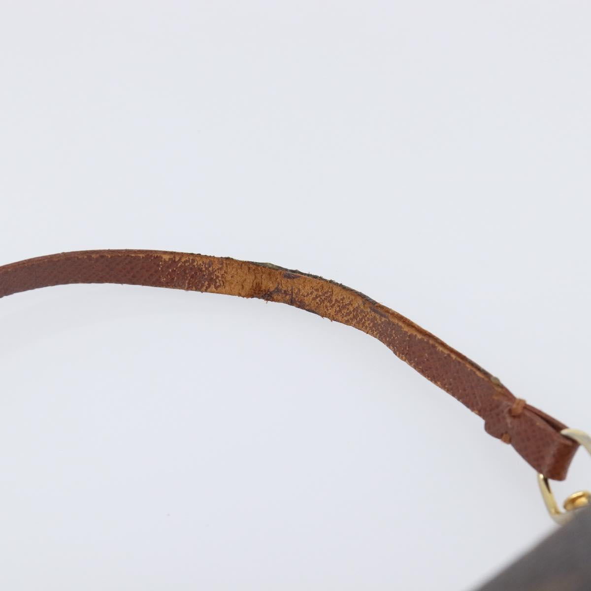 LOUIS VUITTON Monogram Papillon Pouch LV Auth BA15732