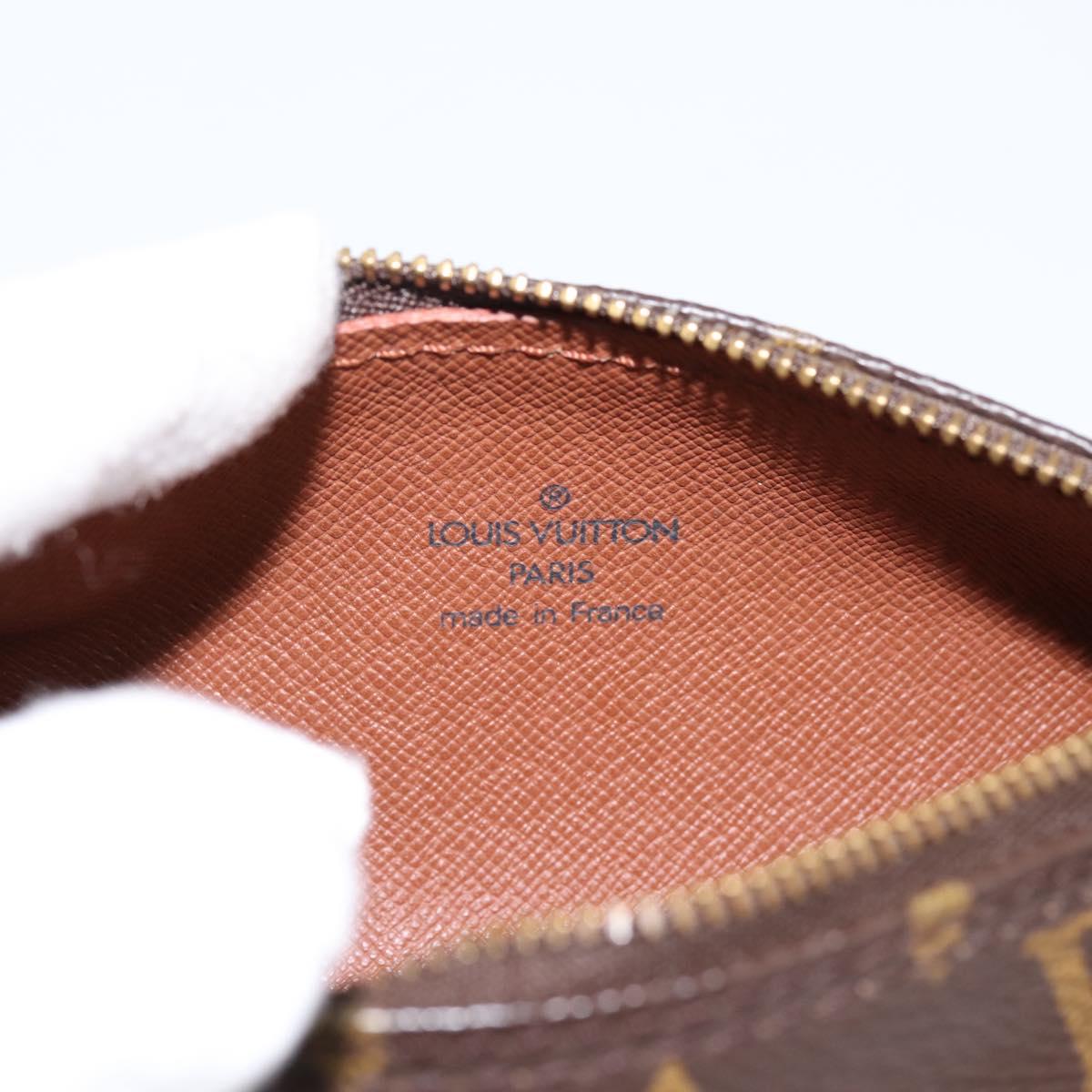 LOUIS VUITTON Monogram Papillon Pouch LV Auth BA15733