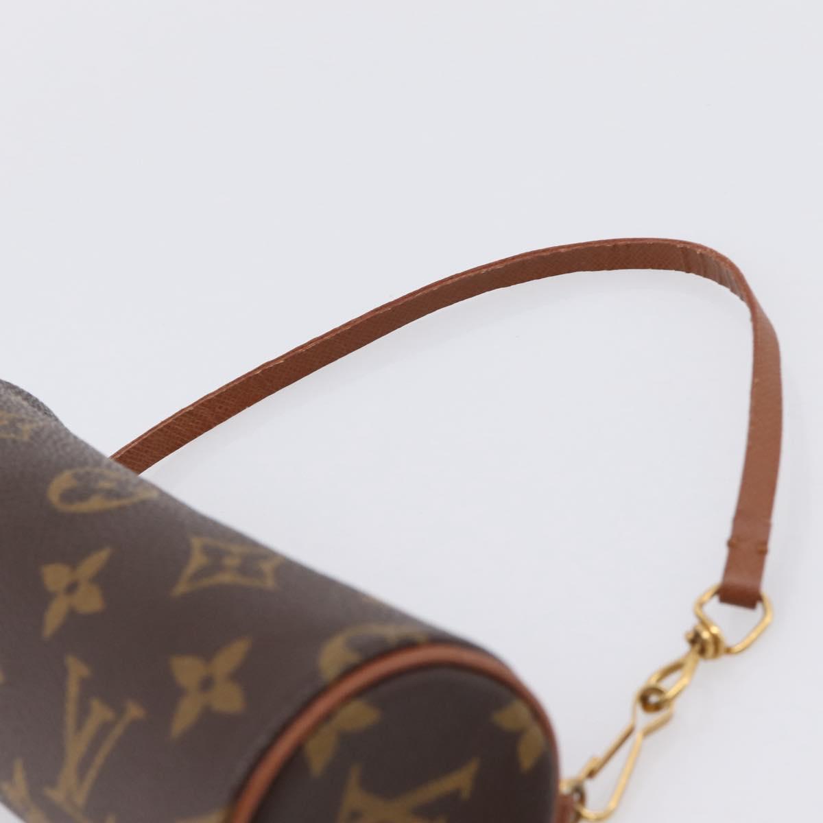 LOUIS VUITTON Monogram Papillon Pouch LV Auth BA15733