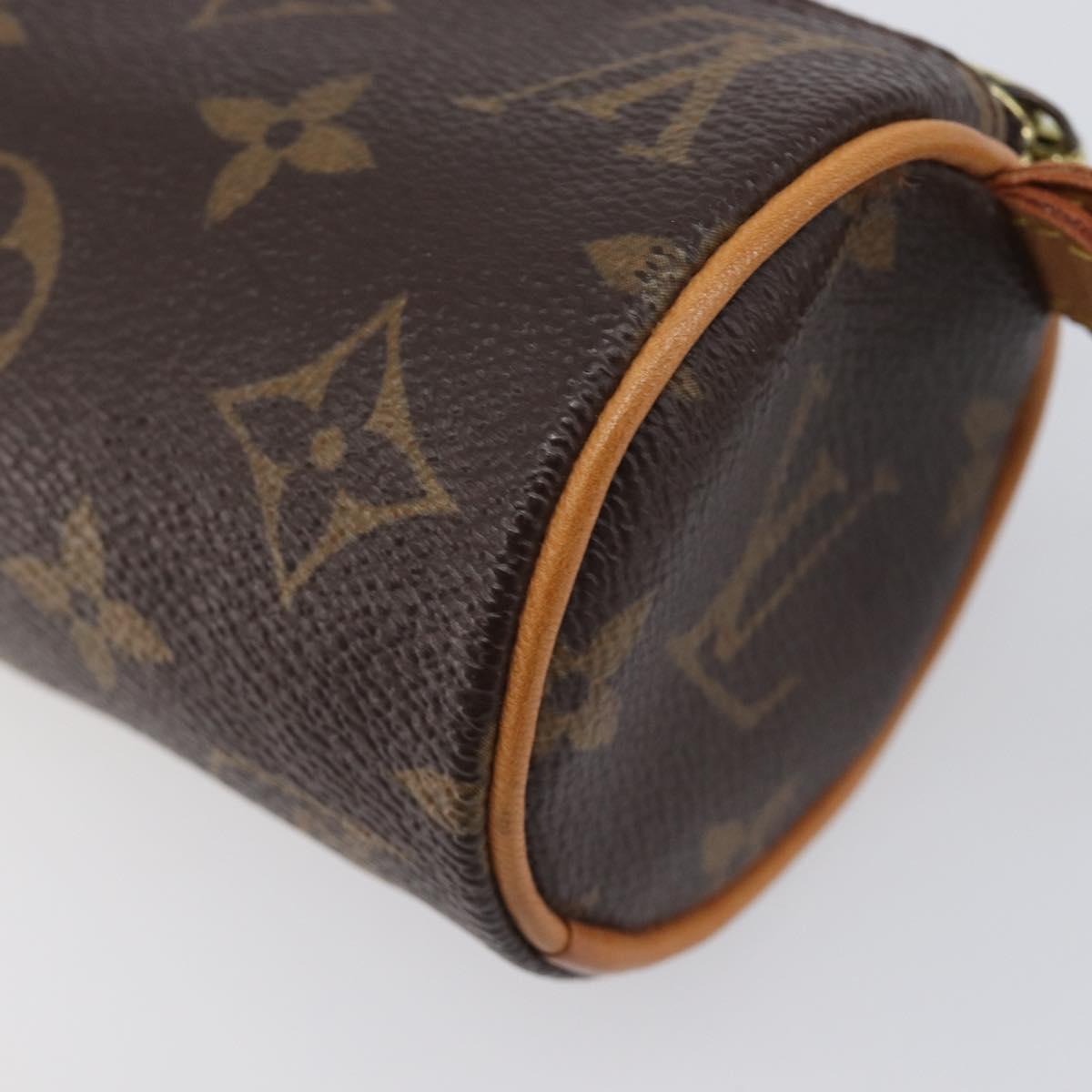 LOUIS VUITTON Monogram Trousse Rondo Pouch M47630 LV Auth BA15734