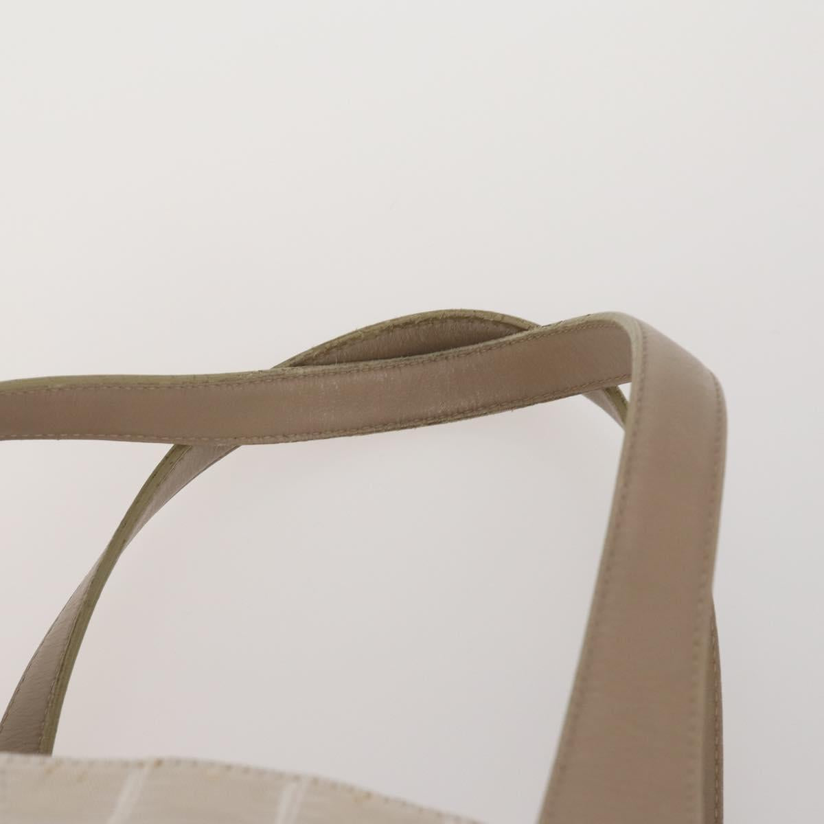 CHANEL New Travel Line Tote Bag Nylon 3 Set Black Beige CC Auth BA15740