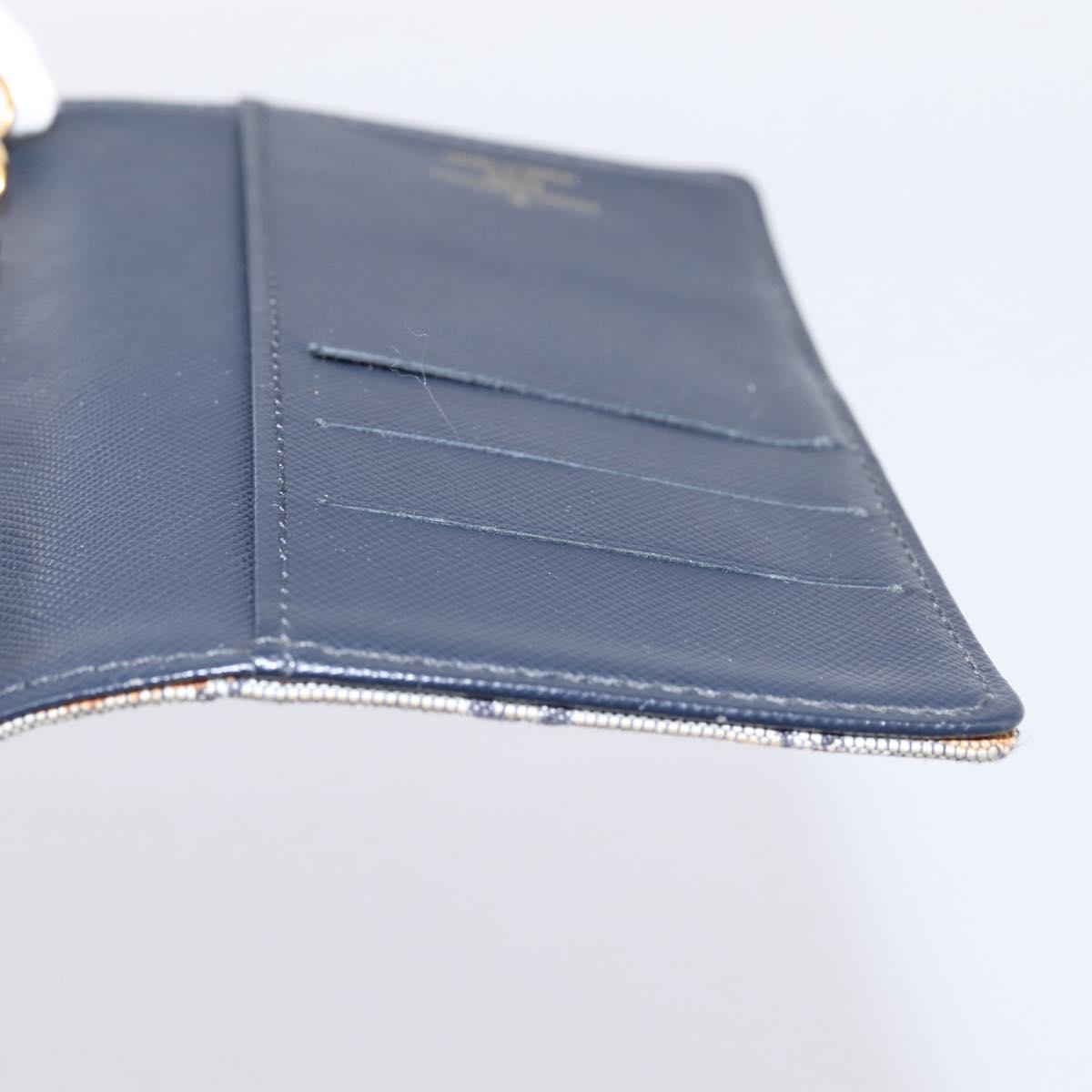 LOUIS VUITTON Monogram Mini Agenda PM Day Planner Cover Blue R20910 Auth BA15743