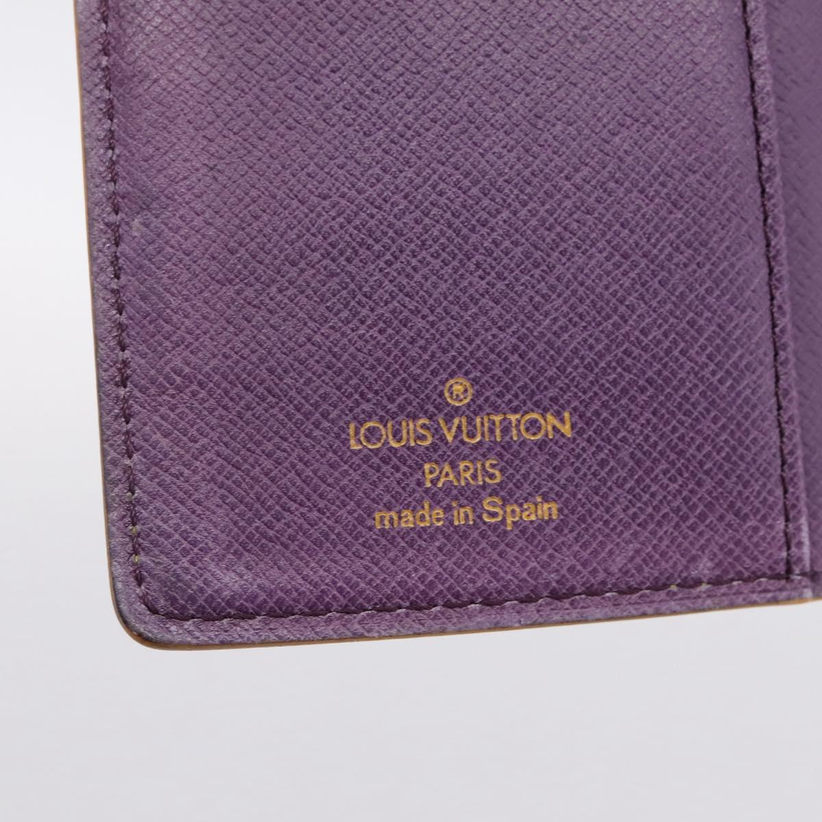 LOUIS VUITTON Epi Agenda PM Day Planner Cover Yellow R20059 LV Auth BA15744