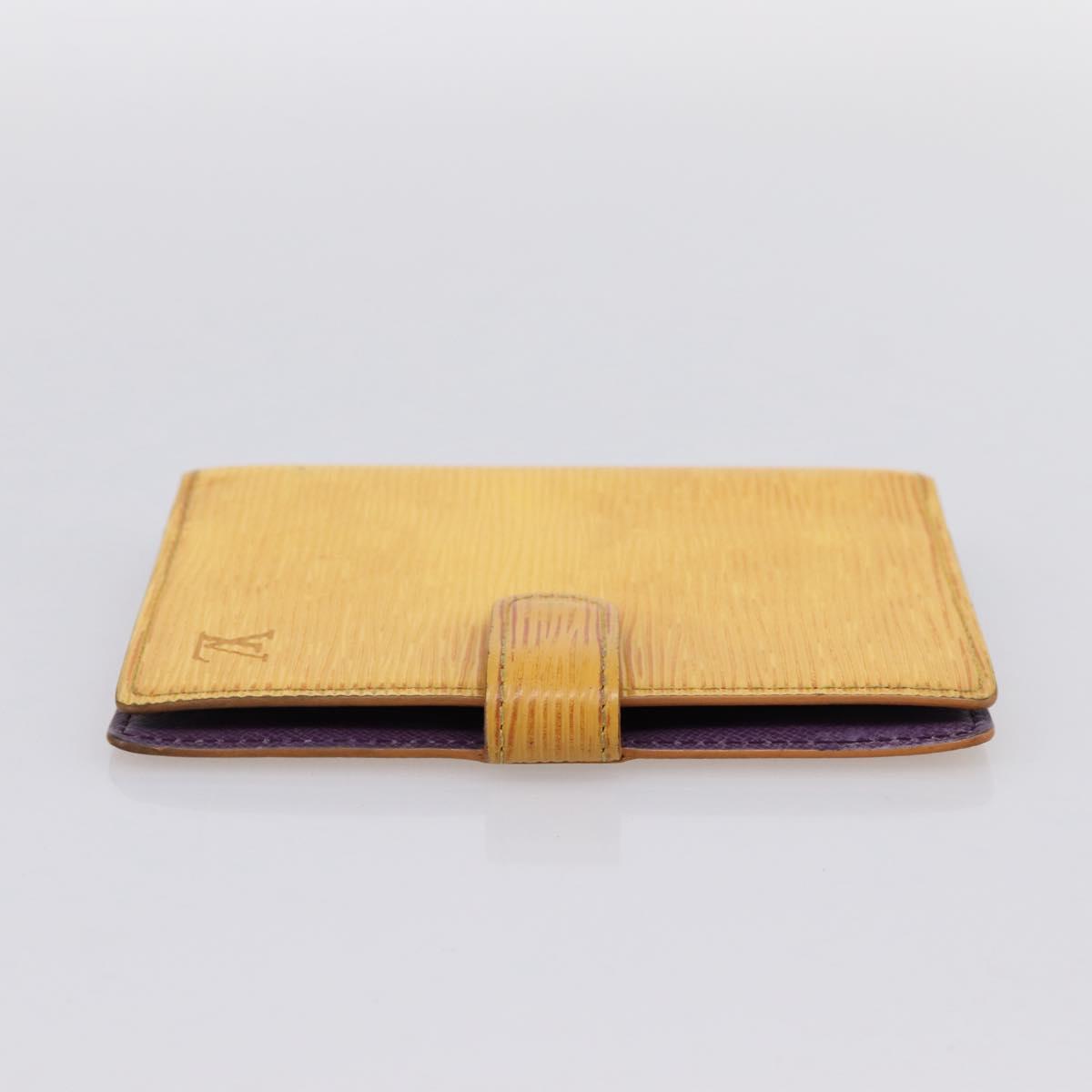 LOUIS VUITTON Epi Agenda PM Day Planner Cover Yellow R20059 LV Auth BA15744