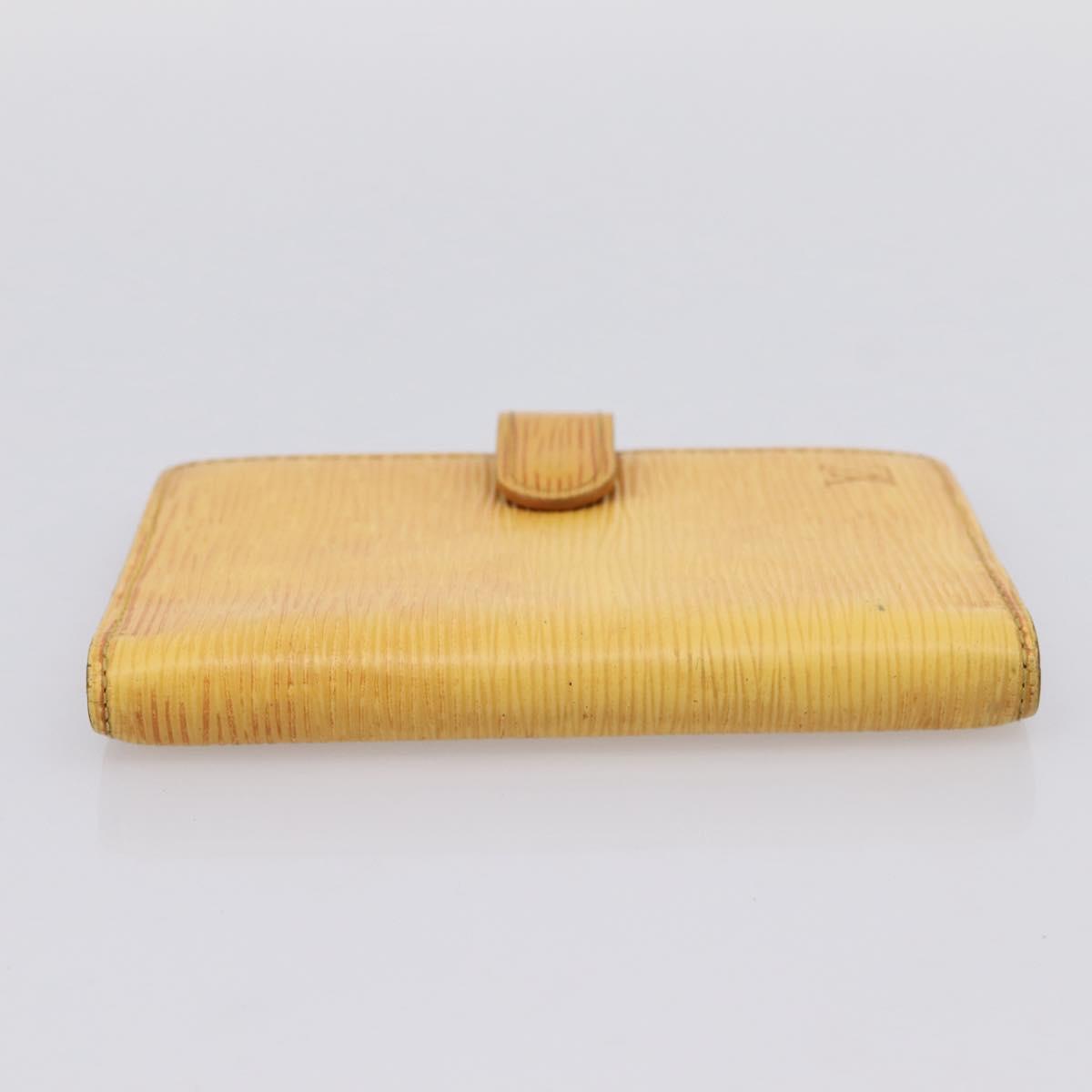 LOUIS VUITTON Epi Agenda PM Day Planner Cover Yellow R20059 LV Auth BA15744