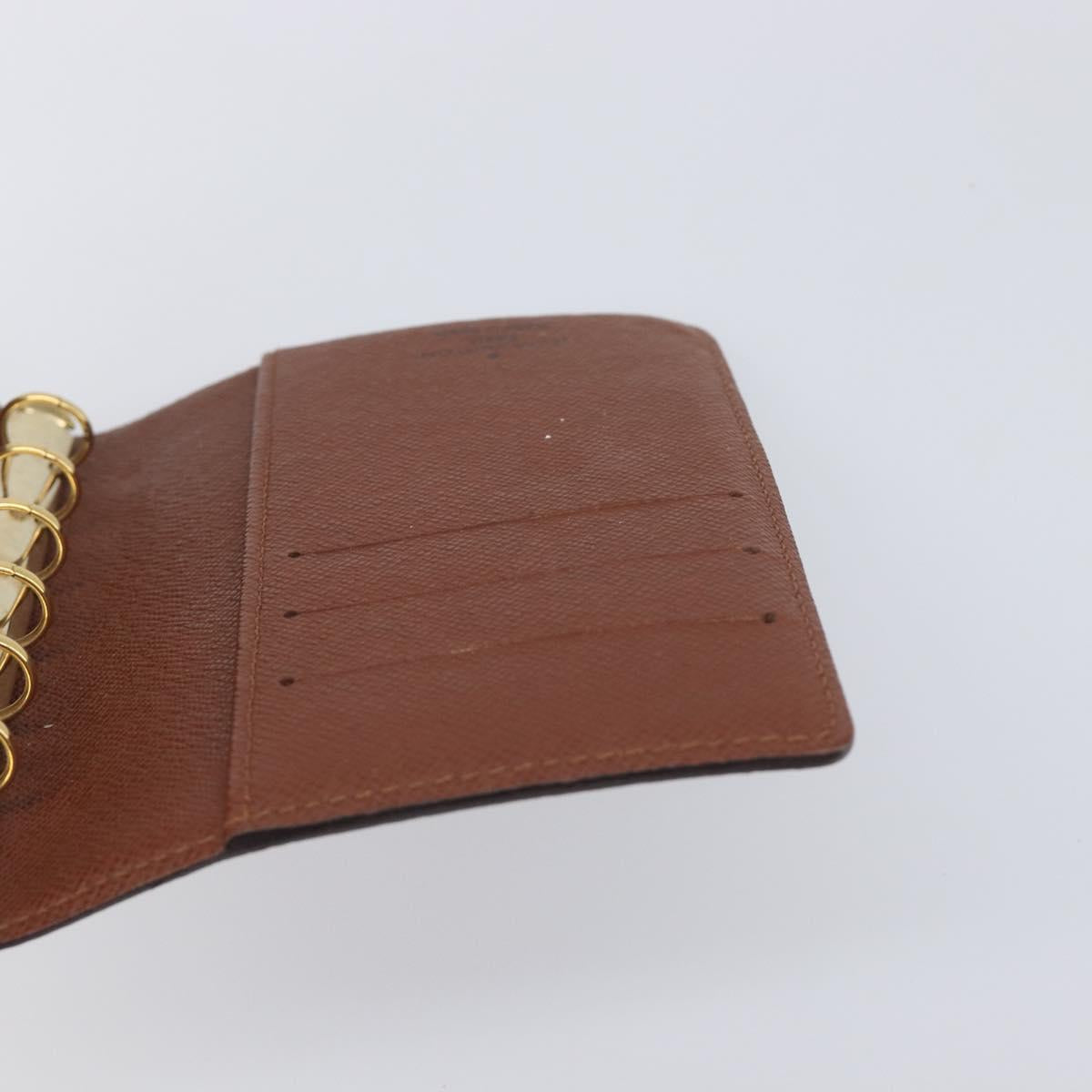 LOUIS VUITTON Monogram Agenda PM Day Planner Cover R20005 LV Auth BA15745