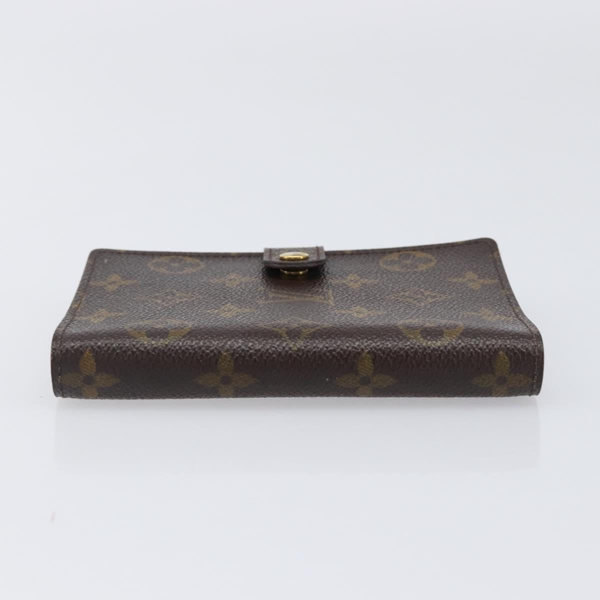 LOUIS VUITTON Monogram Agenda PM Day Planner Cover R20005 LV Auth BA15745