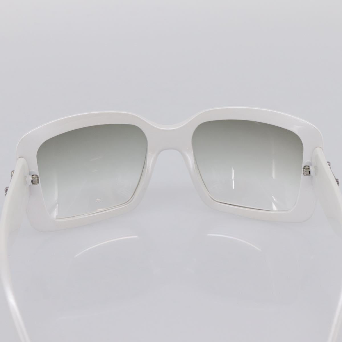 Christian Dior Sunglasses plastic White Auth BA15749