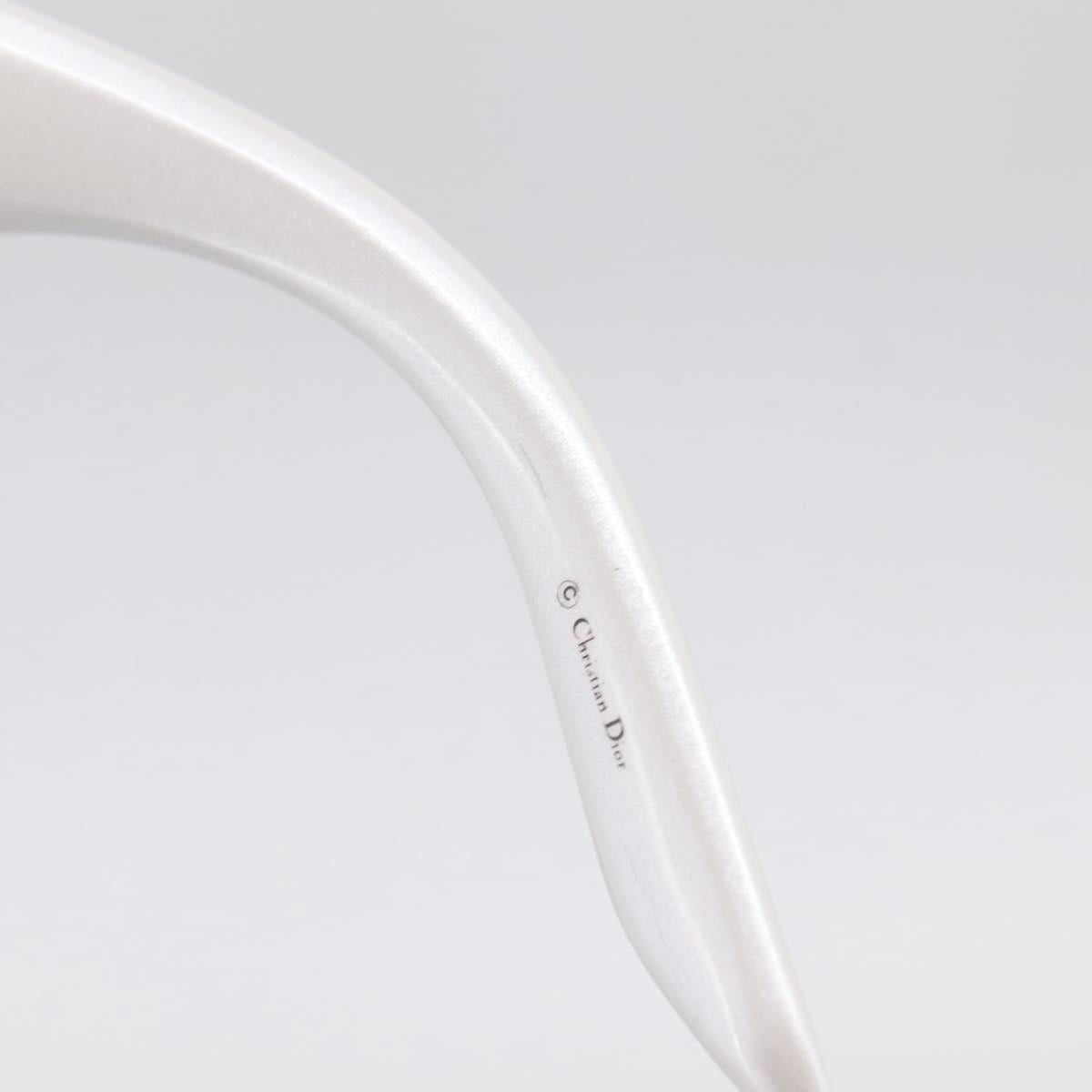 Christian Dior Sunglasses plastic White Auth BA15749
