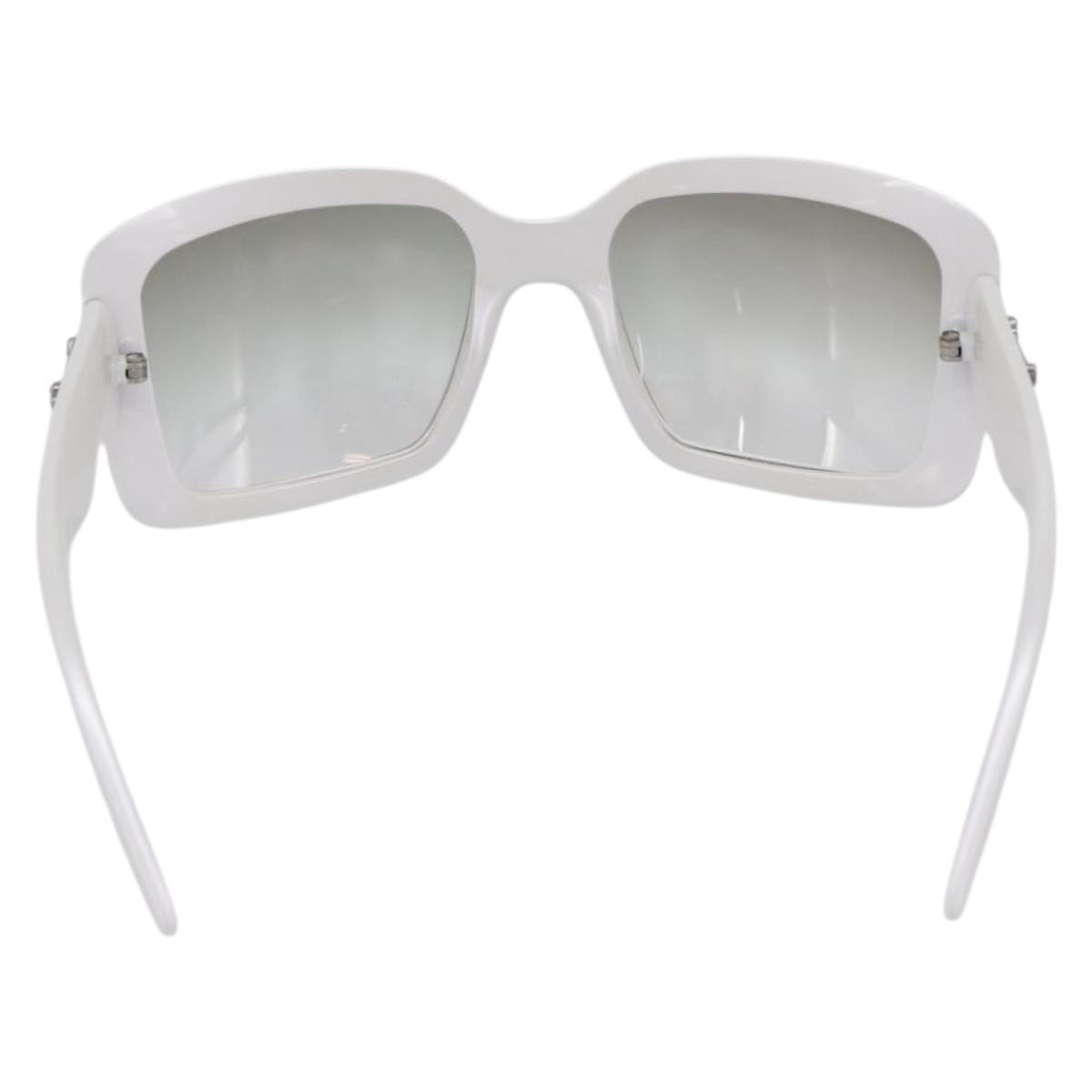 Christian Dior Sunglasses plastic White Auth BA15749