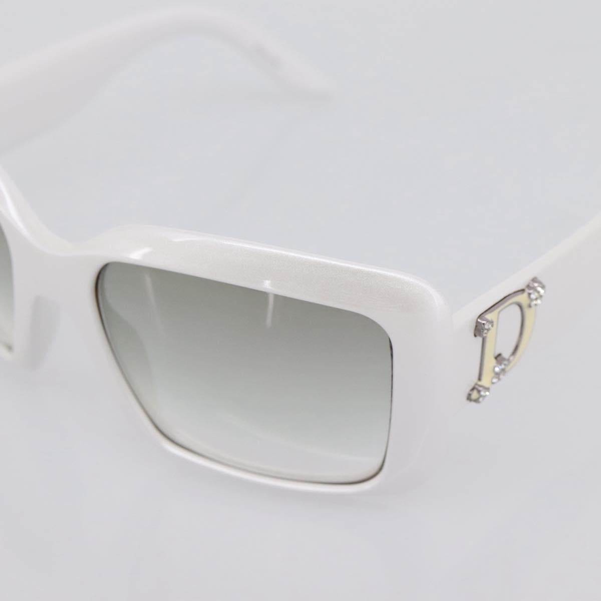 Christian Dior Sunglasses plastic White Auth BA15749