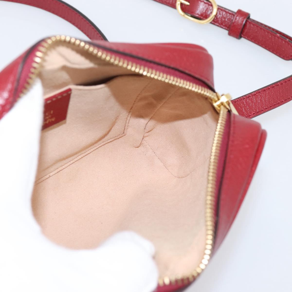GUCCI Micro GG Supreme Doraemon Collaboration Bag PVC Beige 647784 Auth BA15754M