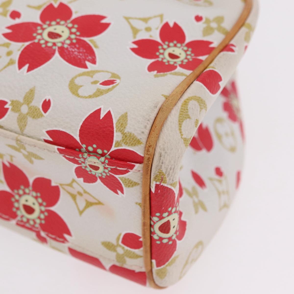 LOUIS VUITTON Monogram Cherry Blossom Sac Retro PM Bag M92014 LV Auth BA15759V