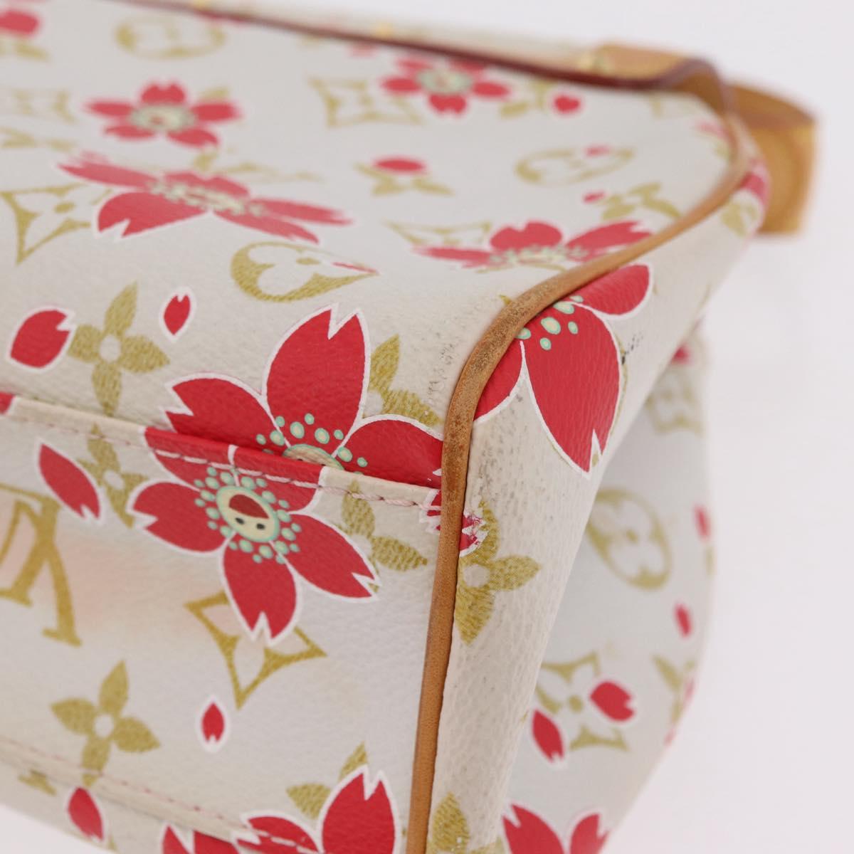 LOUIS VUITTON Monogram Cherry Blossom Sac Retro PM Bag M92014 LV Auth BA15759V