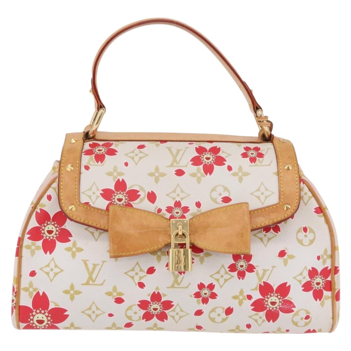LOUIS VUITTON Monogram Cherry Blossom Sac Retro PM Bag M92014 LV Auth BA15759V