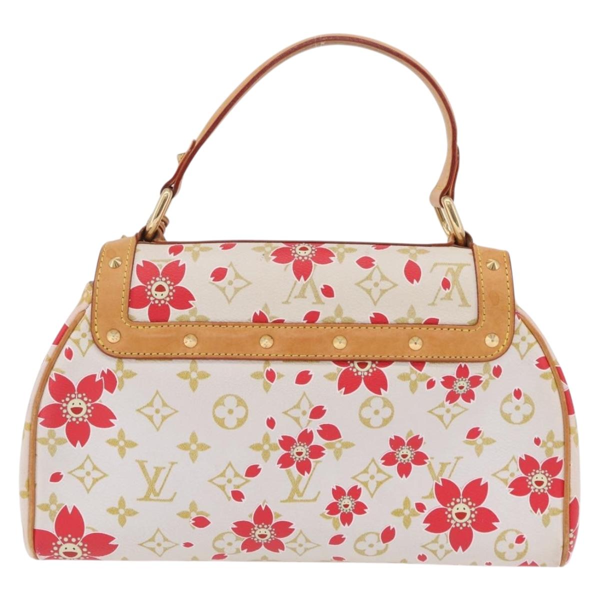 LOUIS VUITTON Monogram Cherry Blossom Sac Retro PM Bag M92014 LV Auth BA15759V