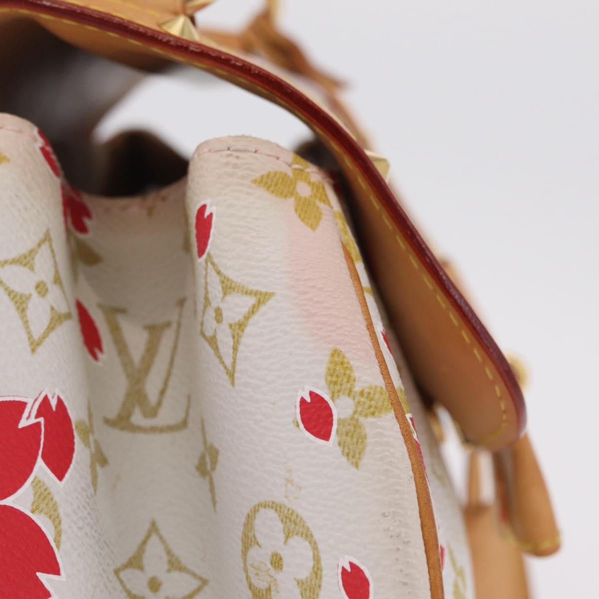 LOUIS VUITTON Monogram Cherry Blossom Sac Retro PM Bag M92014 LV Auth BA15759V