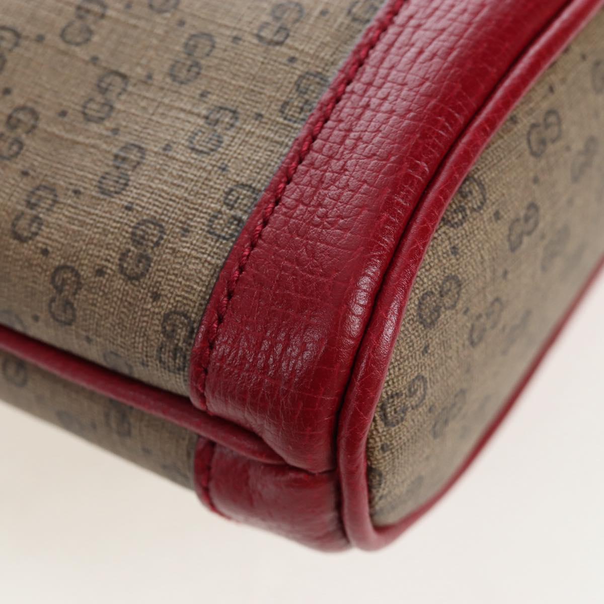 GUCCI Micro GG Supreme Fujiko Pro Collaboration Bag PVC 647801 Auth BA15767M