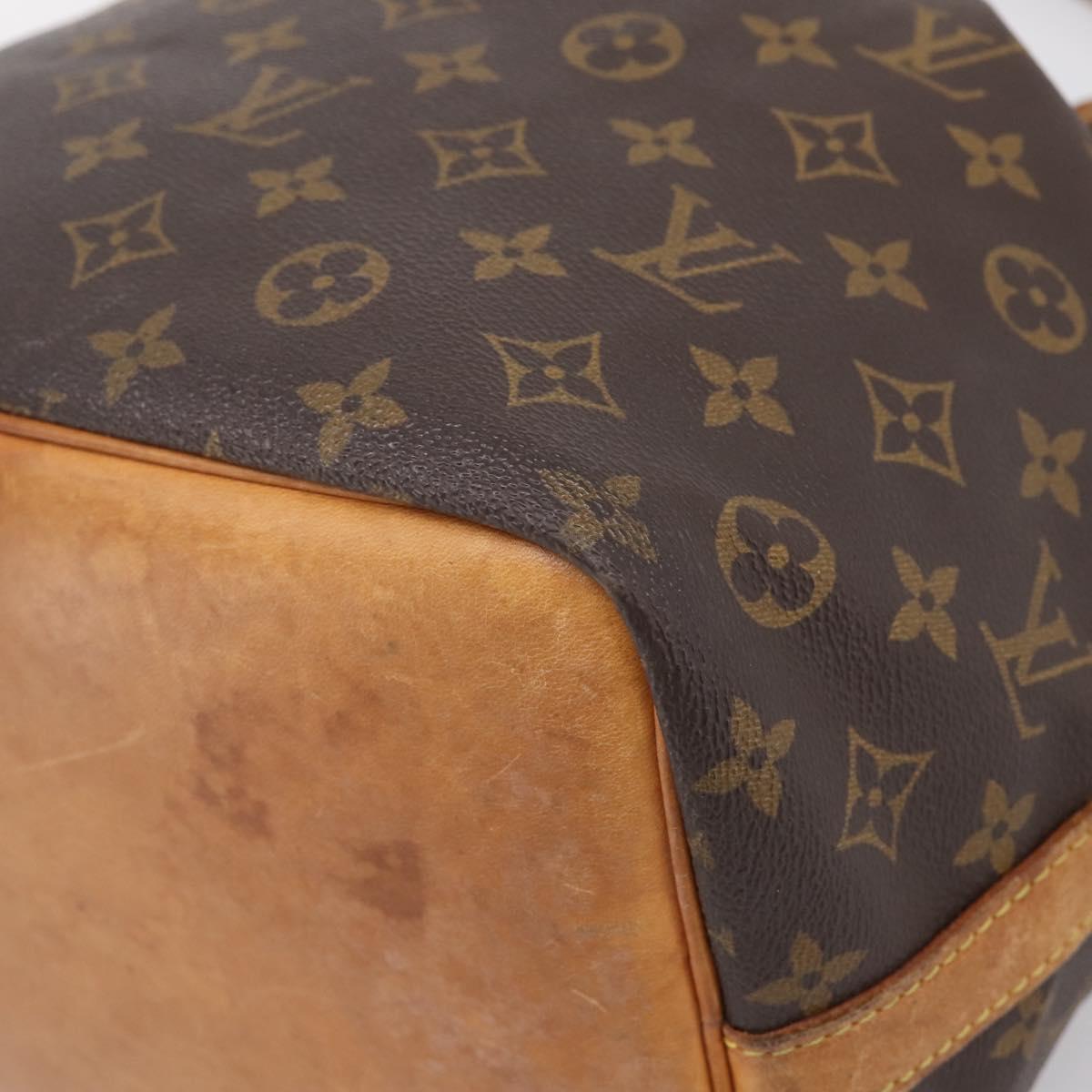 LOUIS VUITTON Monogram Petit Noe Shoulder Bag M42226 LV Auth BA15769